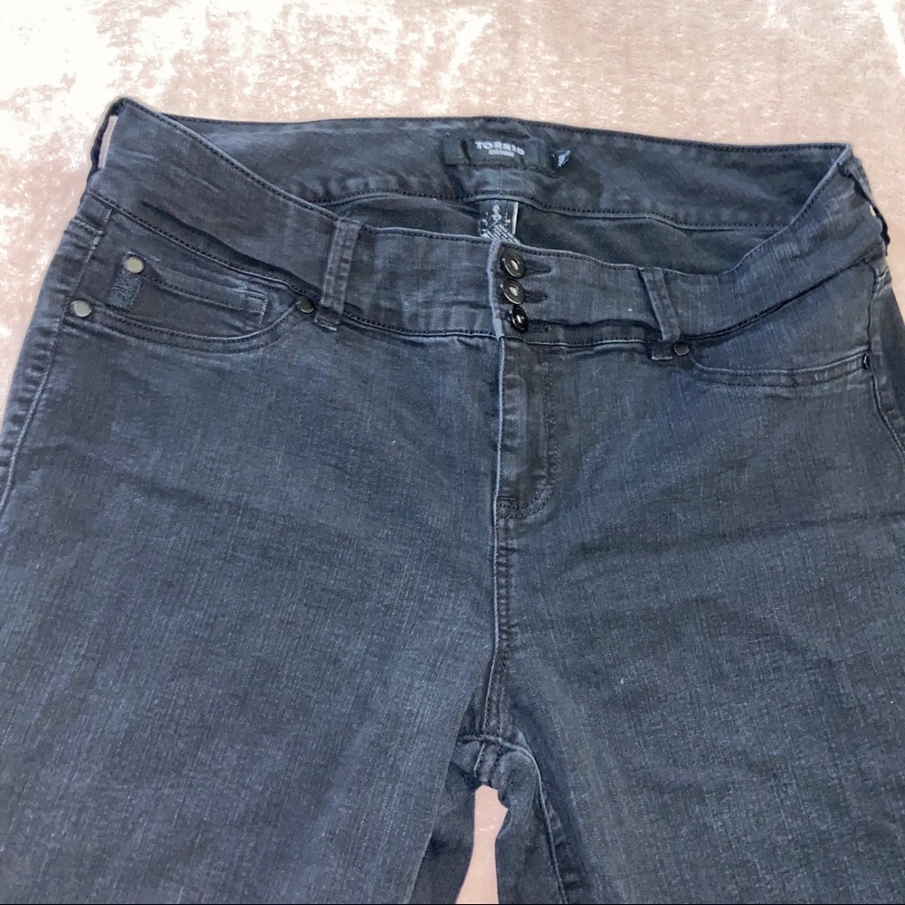 TORRID• black jeggings - Picture 6 of 8